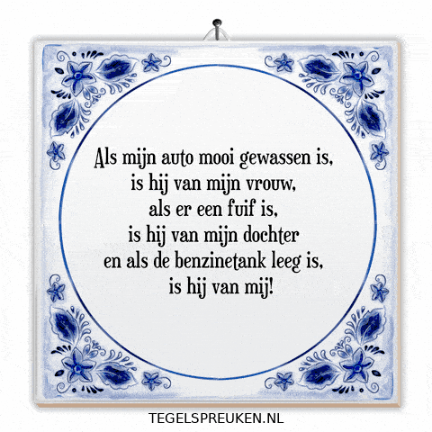 Auto Wijsheid GIF by Tegelspreuken.nl