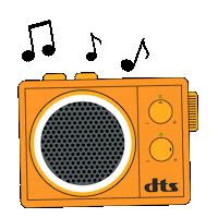 Listen Turn Up Sticker by DTS