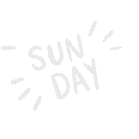 Sunday Word Sticker