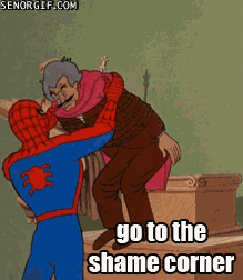 Punish Spider Man GIF