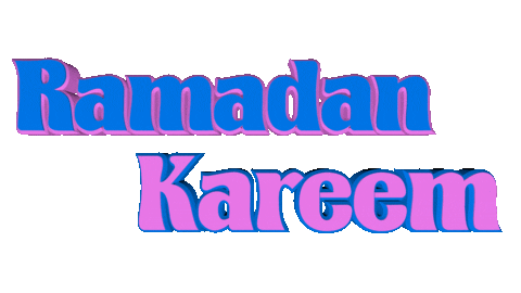 Ramadan Kareem Sticker by OpticalArtInc.