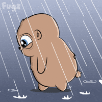 Sad Rain GIF by Fugz Official