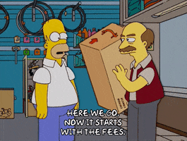 homer simpson box GIF