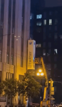Shining 'X' Logo Installed at Former Twitter HQ in San Francisco
