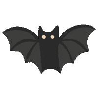 Flying Trick Or Treat Sticker by Katie Thierjung / The Uncommon Place