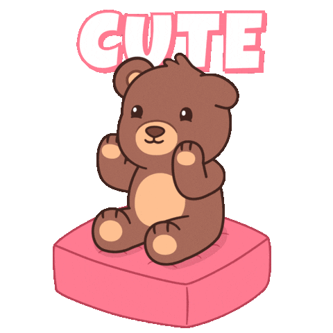 Teddy Bear Good Job Sticker by BEARISH