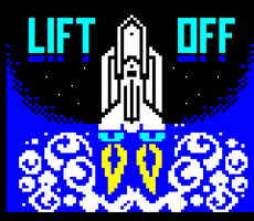 Lift Off Space GIF