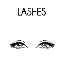 cassie lashes Sticker by Glow Beauty Bar