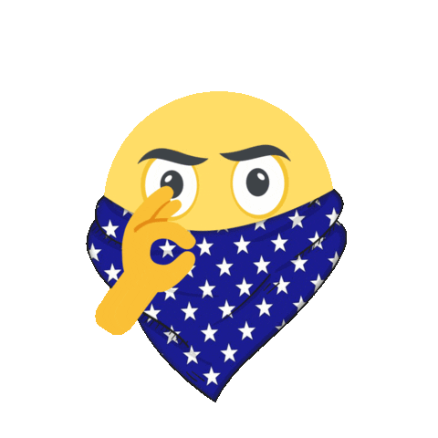 Banditsemoji Sticker by Vinyl Bandits