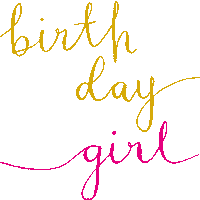 Happy Birthday Sticker by Caroline Gardner
