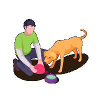 Cat Dog Sticker by Affinity