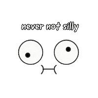 Eyes Lol Sticker by NeverNotAwesome