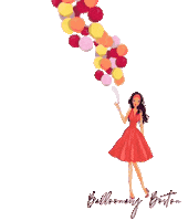 Dede Sticker by Balloonacy Boston
