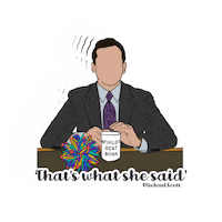 Michael Scott Office Sticker