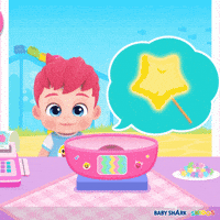 Cotton Candy Snack Time GIF by SKIDOS