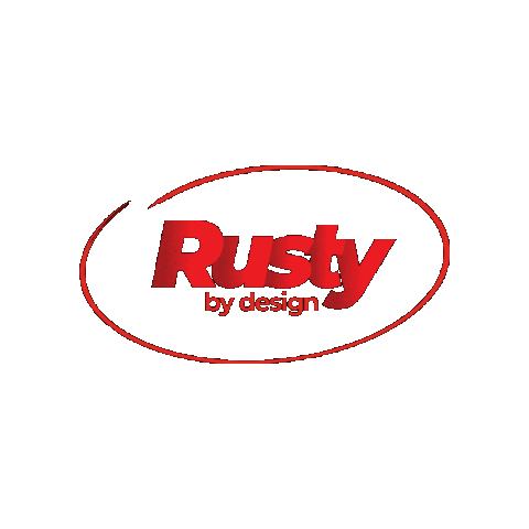 Rusty Auction Sticker by Rusty by Design