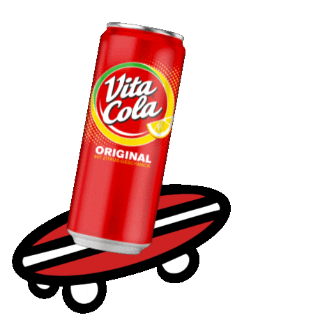 Skateboard Coke Sticker by Vita Cola