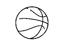 HBV_Basketball basketball hessen hbv Sticker