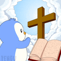 Pray Good Friday GIF by Pudgy Penguins