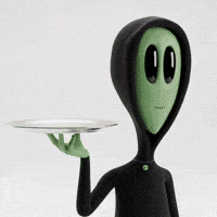 Breakfast Pancakes GIF by Lonely Aliens