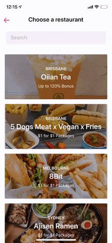 livenapp giphyupload restaurant suggest liven GIF