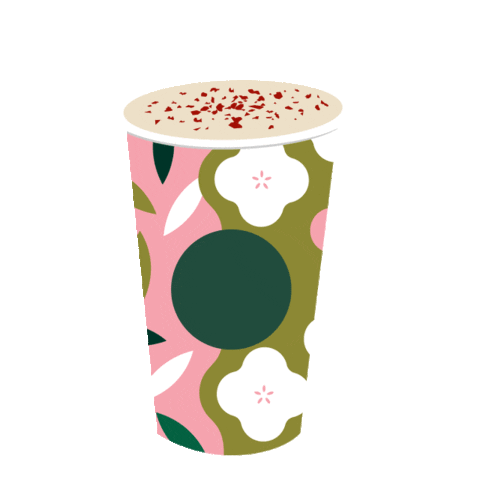 Spring Sticker by Starbucks APAC