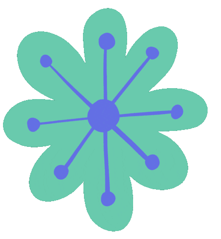 Flower 花 Sticker by しまみほ