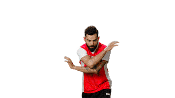 Screaming Virat Kohli Sticker by Mobile Premier League