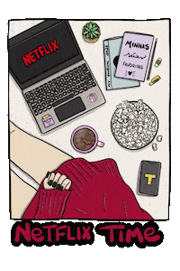 Netflix Time Sticker