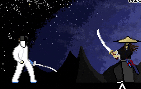 Miyamoto Musashi Fencing GIF