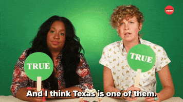 Texas Is One Of Them