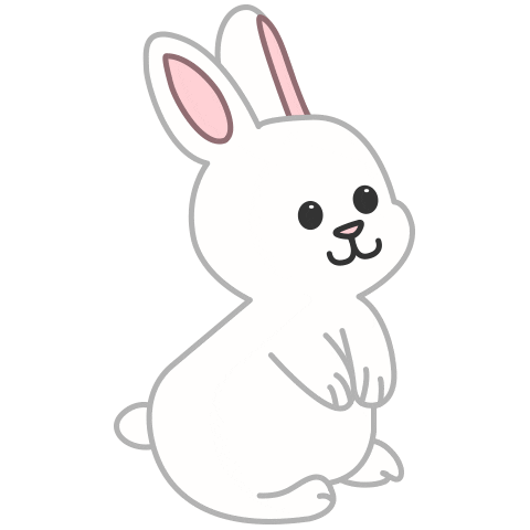 petforest giphyupload rabbit 고양이 강아지 Sticker