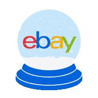 Merry Christmas Winter Sticker by eBay