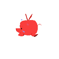 GoodnAbel flying tears elephant struggle Sticker