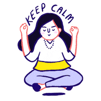 MOESG relax sg keep calm teachers day Sticker