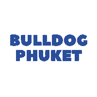 BulldogPhuket bulldog bob marley phuket illuzion Sticker