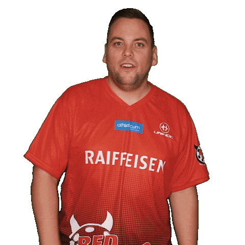 reddevils giphyupload dance floorball salibandy Sticker