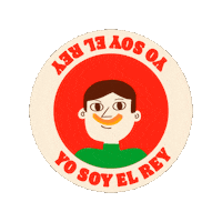 BurgerKingPR man king kid teen Sticker