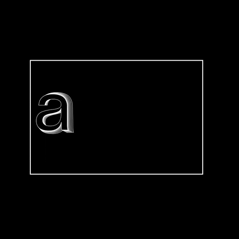 Typography Motion GIF