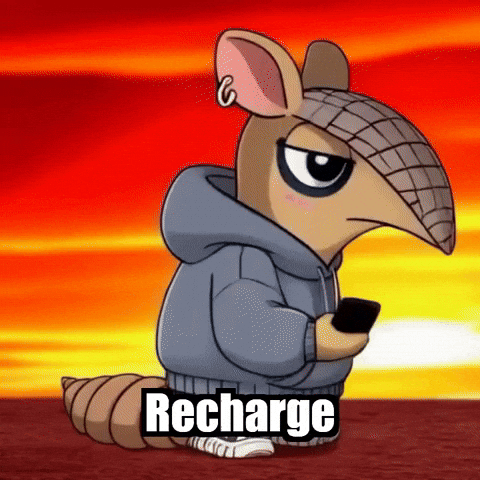 Wisdom Recharge GIF by Chillo Dillo