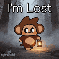 Where Am I Help GIF by Chimpers