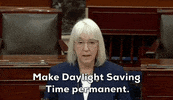 Daylight Saving Time Senate GIF by GIPHY News