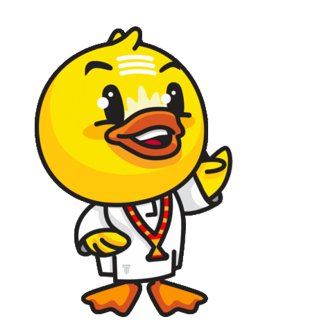 Merdeka Duckie Sticker by Taylor's