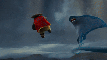 Kung Fu Fight GIF by Kung Fu Panda 4