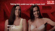 b and the three friendship GIF by My Kitchen Rules