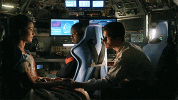 nbc lucy GIF by Timeless