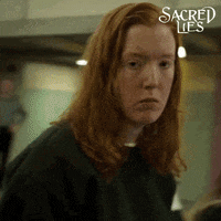 season 1 mean mug GIF by Sacred Lies