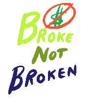 Money Text Sticker by Kirsten Hurley