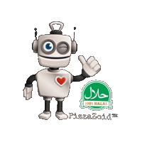 Halalfood Sticker by PizzaZoid