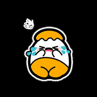 Cry Mascot GIF by Superbuy.my